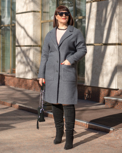 Пальто Alenka Plus 2025-1